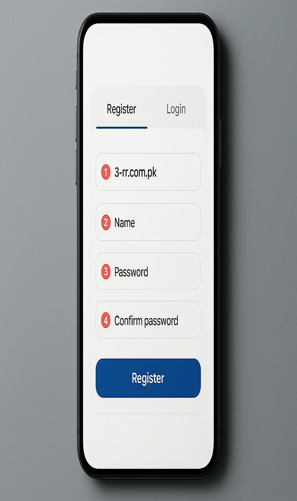 3rr Register Step-3